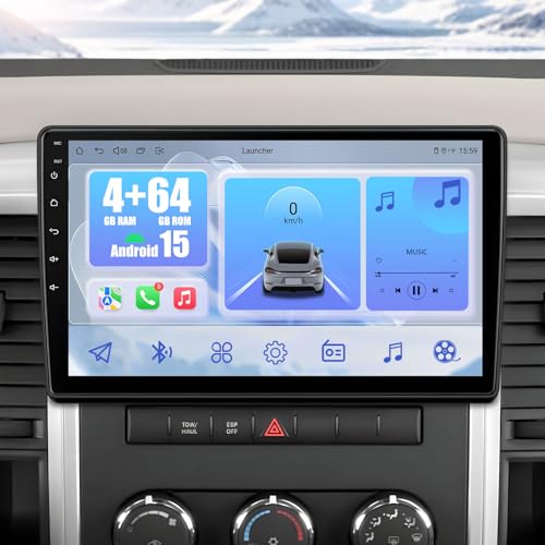 4G+64G Android 15 Car Radio
