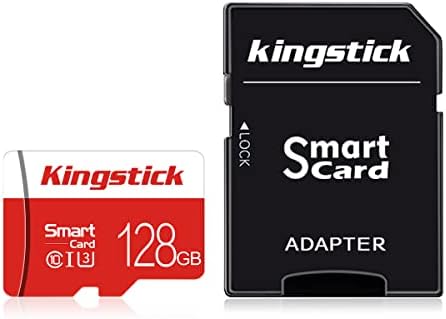 128GB Micro SD Card 128GB with Adapter (Class 10 High Speed) 128GB Micro SD Video Memory Card/SD Memory Cards for Camera, Phone, Computer, Dash Cam