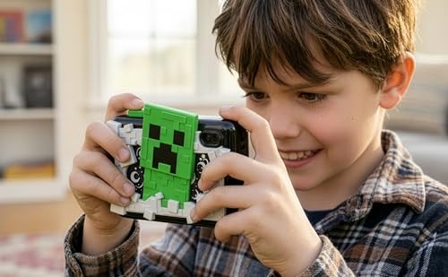 Image of Minecraft Kids Camera with SD Card, Digital Camera for Kids with Video