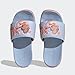 adidas unisex-child Adilette Comfort Slides Blue Dawn/Semi Impact Orange/Blue Dawn (Moana) 5