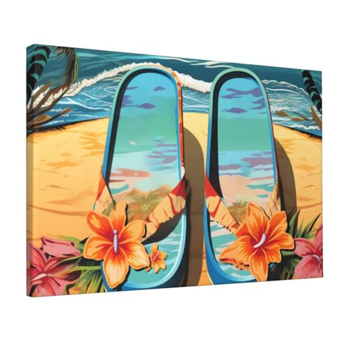 Affiches décoratives haute définition de bord de mer sur toile premium 30x45