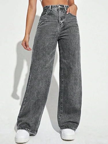 Image of KOTTY Women's Straight Fit High-Rise Stretchable Jeans