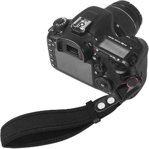 Gaomoeny Dragonne pour Appareil Photo, Sangle pour Appareil Photo, Courroie de Néoprène pour Caméras avec Boucle à Dégagement Rapide, pour Téléphones...