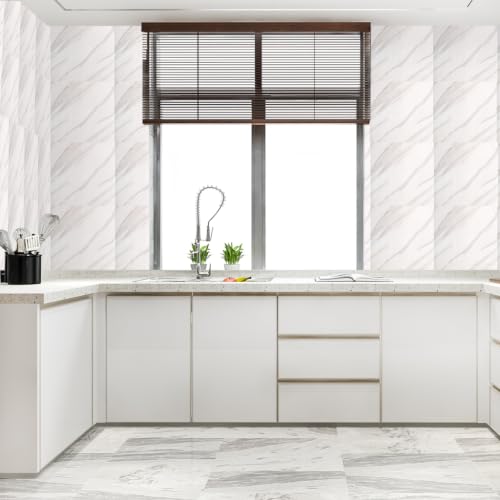 Image of OCEANSKY 3D Wallpaper PE Foam self Adhesive Brick Design Wall Stickers /DIY Wallpaper for Home Hotel Living Room Bedroom Cafe Deco (4, UV-11-OC-4)