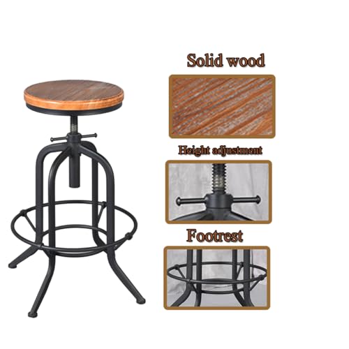 Tabouret de bar robuste réglable : résoud le problème de hauteur - 6