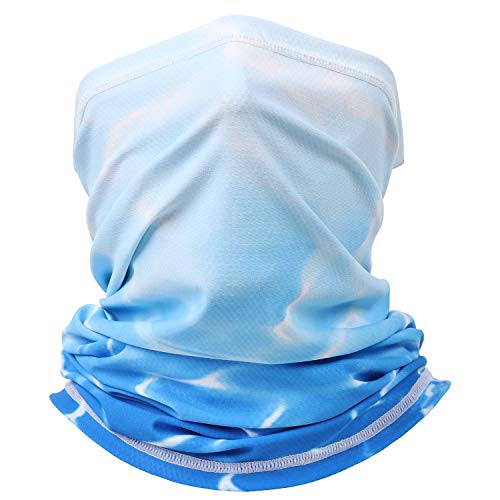 Face Cover Bandana Neck Gaiters,Face Scarf Tube Scarves Headbands Face Mask Balaclava for Cycling Fishing Running (WB-TH-SW9002L)