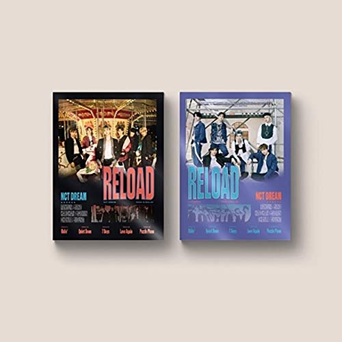 SM Entertainment NCT Dream - Reload Album+Folded Poster+Extra Photocards Set (Ridin'+Rollin' ver. Set)