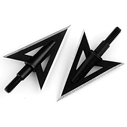 Foto von VERY100 6 Stück Pfeilspitzen Jagdspitzen für Bogen Armbrust Broadheads Recurve Compound