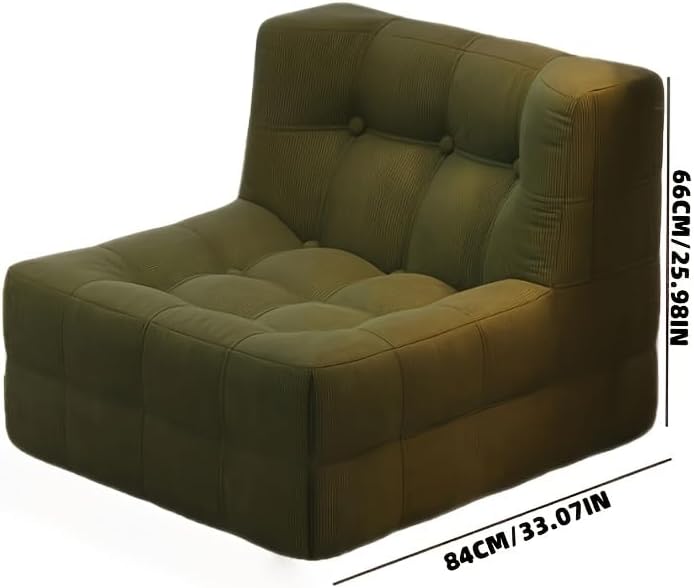 Compression Sofa Bed — Foldable Foam Couch, Modern Sofa-in-a-Box, Portable & Easy Assembly, Ideal for Apartments, Small Spaces and Guest Rooms