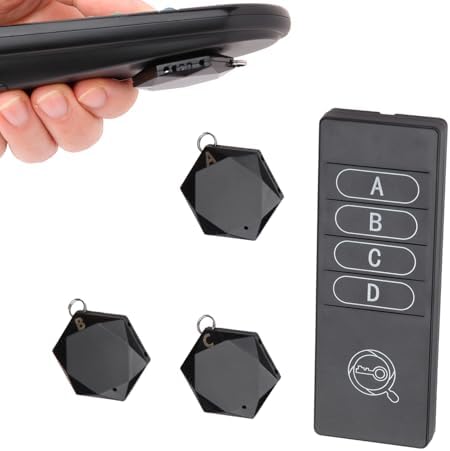 Remote Control Finder Locator with Sound,115ft Range 85db Key Fin...