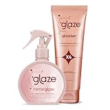 glaze Hair Shine Bundle – Glaziplex Super Bond Repair Treatment & Mirror 4-in-1 Shine Spray – Strengthens, Conditions & Adds Shine – For All Hair Types, Color Safe