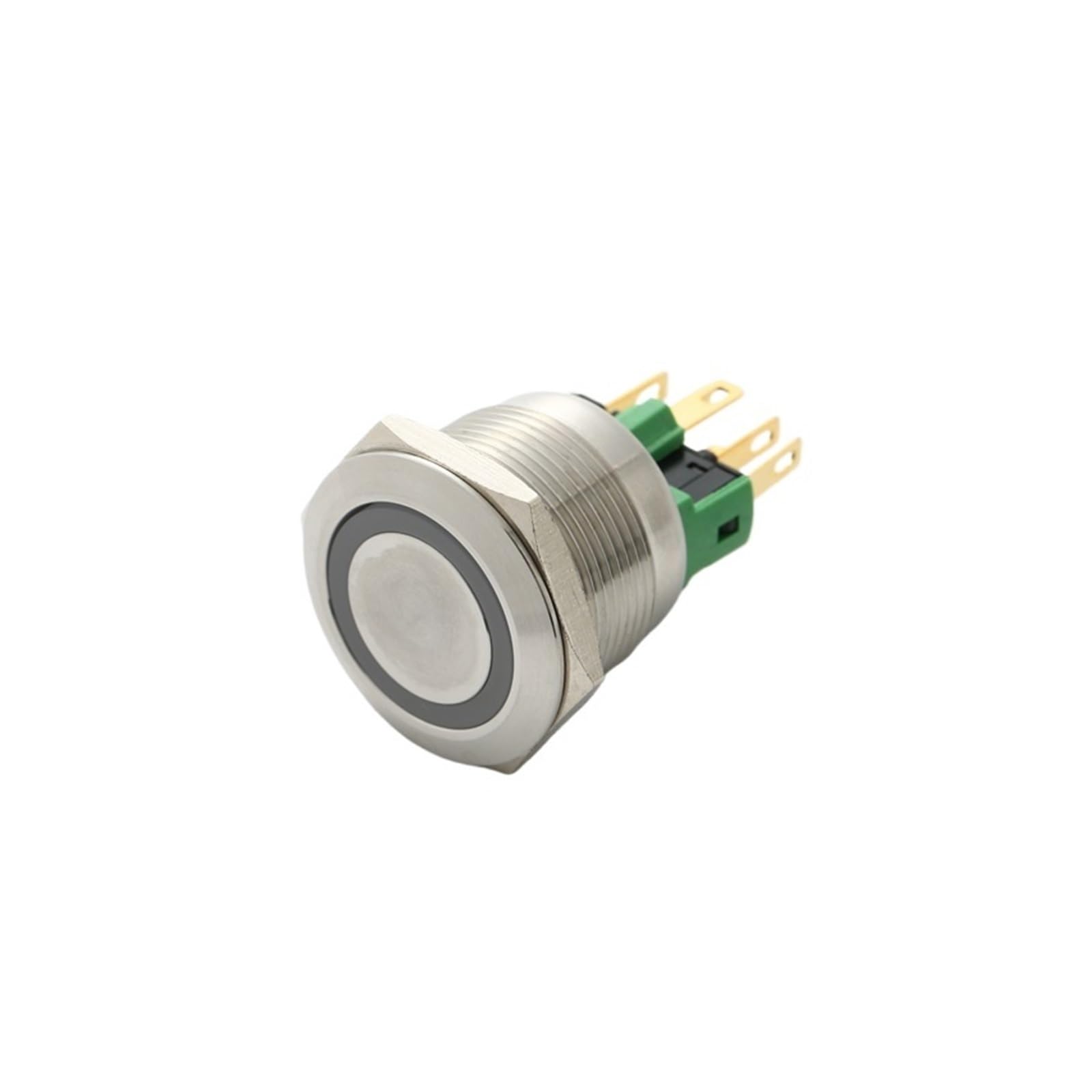 Interruptor pulsador 25mm 1NO1NC 220V con retención mecánicalatching 3