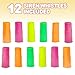 ArtCreativity Siren Whistles for Kids - Pack of 12, Durable Plastic Siren Noise Maker Party Whistles, Bright Assorted Colors, Birthday Party Favors, Piñata Fillers, Treasure Box Prizes