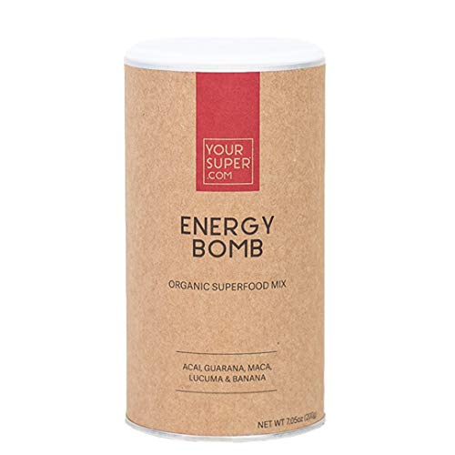Your Super Energy Bomb Superfood Mix - Plant-Based Energizing Powder, Coffee and Energy