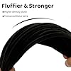 Black Pipe Cleaners for Crafts,200PCS Pipe Cleaner,Craft Supplies,Arts and Crafts,Chenille Stems for DIY Halloween Decor Indoor,Christmas Decorations,Kids Crafts Toys for Ages 5-7,limpia Pipas #2