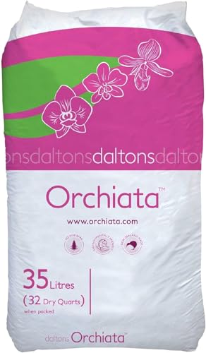 Orchiata Orchid Bark | Orchid Bark for Plants 100% Pure New Zealand Pinus Radiata | Organic Potting Orchid Bark for Aeration and Longevity 35L Bag (Super 3/4-1)