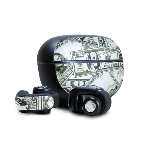 Image of Glossy Glitter Skin Compatible with Bose Ultra Open Earbuds - Phat Cash - Premium 3M Vinyl Protective Wrap Decal Cover - Easy to Apply | Crafted in The USA by MightySkins