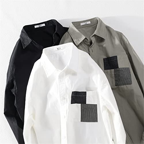 Chemise en coton patchwork Disimlarl parfaite pour vos sorties décontractées du weekend - 2