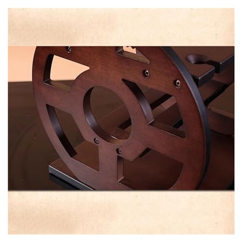 Soporte para botellas de vino de madera SONGCHAO miniatura 3