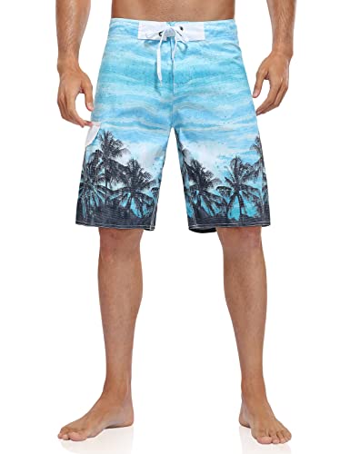 Image of unitop Men's Board Shorts Summer Holiday Surf Trunks Quick Dry