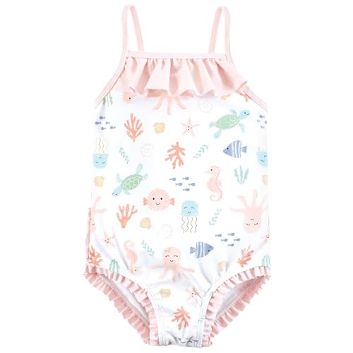 Image of Hudson Baby Baby Girl's Toddler Swimsuit