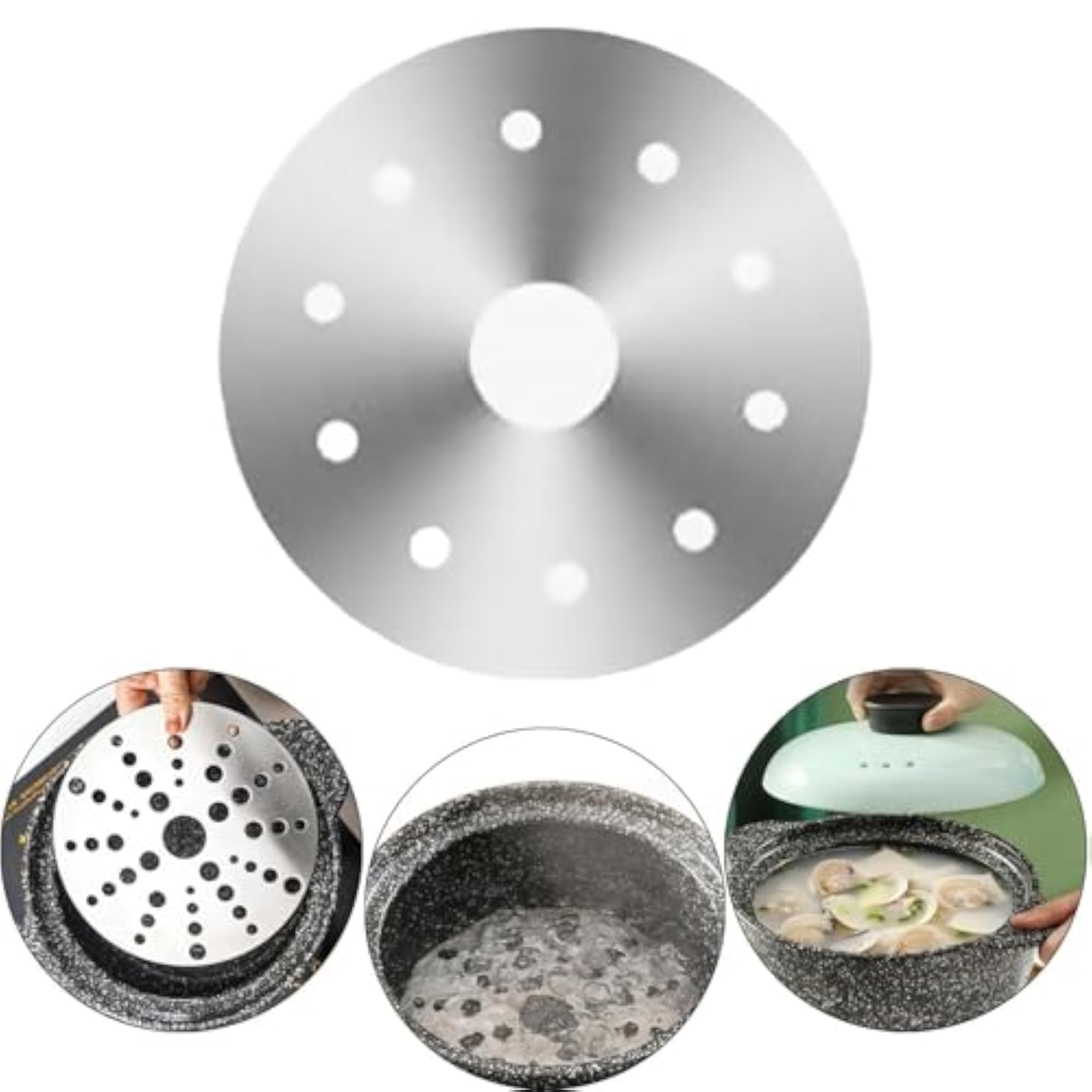 Grater Plate Heating Diffuser Induction Adapter, Compatible Grating Plate
