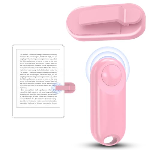 DATAFY Page Turner for Kindle Remote Control Page Turner Clicker for Kindle Paperwhite Oasis Kobo eReaders Reading Novels Kindle Accessories eBook Accessories with Storage Sleeves