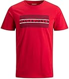 JACK & JONES Jungen JJECORP Logo Tee SS Crew Neck NOOS JR T-Shirt, True Red/Detail:PLAY2, 164