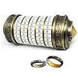 WHRMQ The Mini Da Vinci Code Cryptex Lock,Revomaze,Toy Interesting Gifts for Her or Him to All Festivals Occasions Such as Birthday or The Other Annversary.