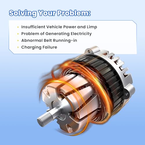 Image of 11792 Alternator 180Amp 12V Fit for Ram Van ProMaster 1500 2500 3500 3.6L 2014-2021 Part Replaces 68271769AA 4210007110 421000-7120
