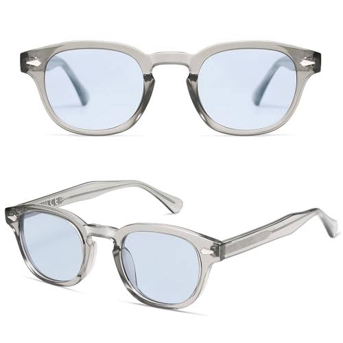 Image of SOJOS Retro Small Round Sunglasses for Men Women Trendy Circle Style UV400 Lenses Unisex Sun Glasses SJ2251