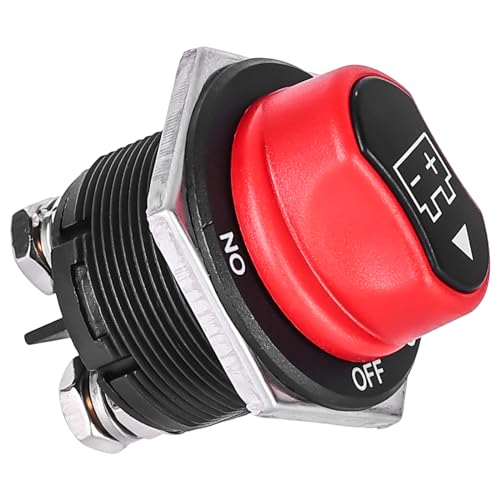 Batterie Trennschalter 12V 24V 200A: Wasserdicht Batterietrennschalter, Batterieschalter Batterie Trennschalter, Battery Isolator Switch für Auto LKW Boot Jacht Wohnwagen Motorrad KFZ Marine Offroad