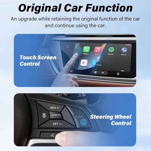 CarPlay inalámbrico soluciones a cables molestos con mini caja inteligente Android Auto Jnchdghwa 7