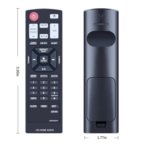 Télécommande LG CM8340 pour réparer les touches bloquées