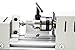 Professional mini Lathe Machine, Lathe Tools Woodworking Machine, Lathe Beads Polisher, CNC DIY Woodworking Wood Lathe Machine (Silver)