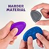 Fidget Toys Adults Sensory Stone: 6 Pack Textured Worry Stone for Autism Kids Calming Down - Fidget Stress Toys for Anxiety Relief - Small Students Prizes Fidget Toys #2