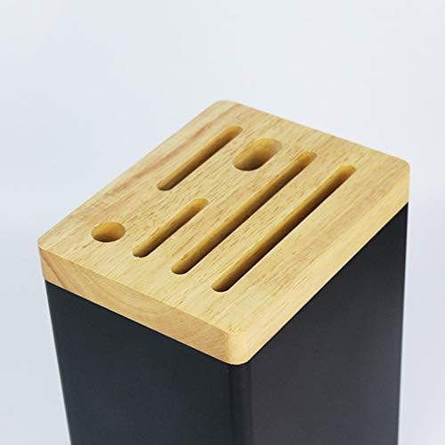 Knife Block Storage Stand Kitchen,Only Selling Cutter Holder,Box Supplies Household Knives Shelf with Space Aluminum