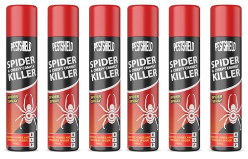 Pestshield 6 x Spider & Creepy Crawly Insect...