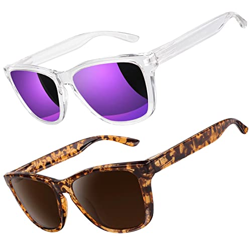 Image of LINVO丨Half Rim High-end Branded and Stylish Sunglasses丨Polarized and 100% UV Protected 丨Men & Women丨Medium丨Riding & Driving