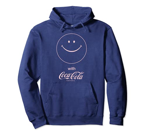 Coca-Cola Smiley Face Smile With Coke Sudadera con Capucha