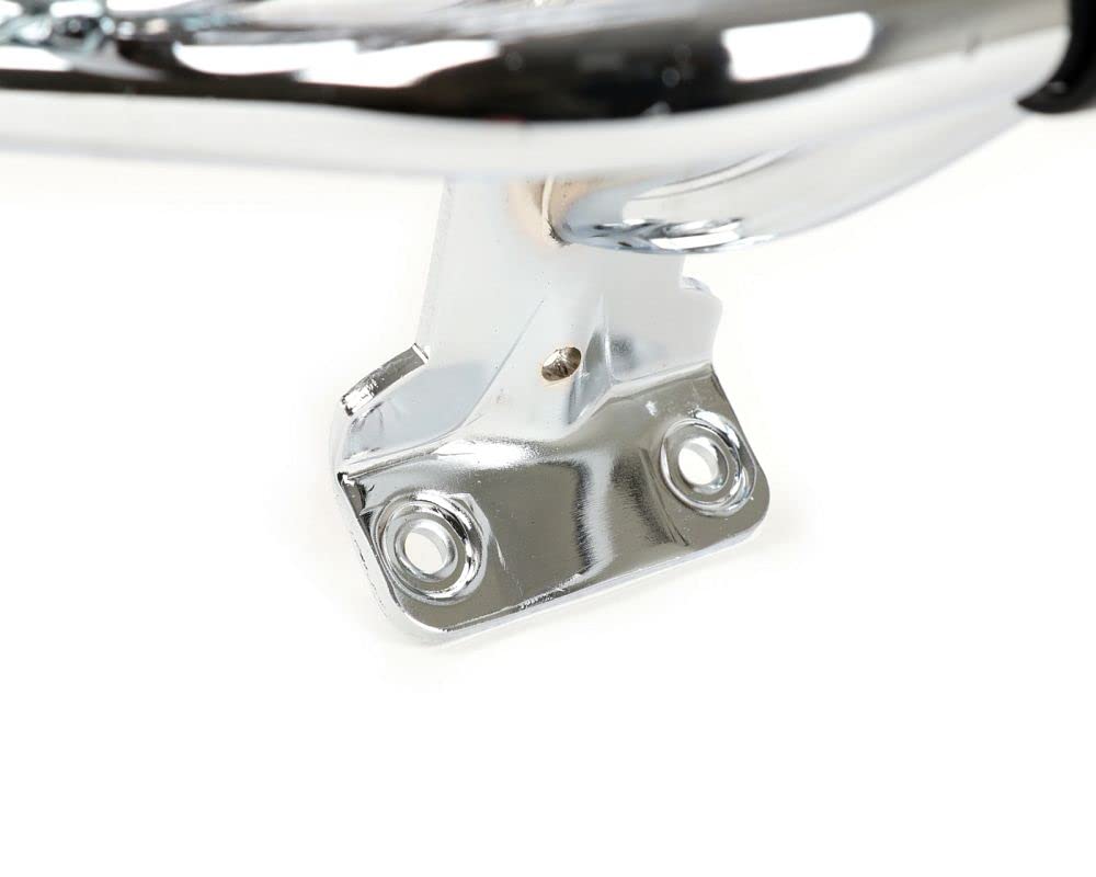 MOTO NOSTRA Gepäckträger klappbar hinten Chrom kompatibel Vespa LX50 LX125 LX150