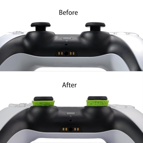 Image of MOLOPPO 8PCS Aiming Precision Rings for PS4,for PS5, for Xbox, for PS5 Accessories, for Xbox Accessories (Green)