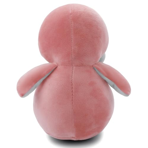 Image of Soft Pink Snowy Plush Toy for Kids Stuffed Soft Toy with Cute Hug-Friendly Plush for Babies, Toddlers & Children Safe, Lightweight & Easy to Clean (30CM)