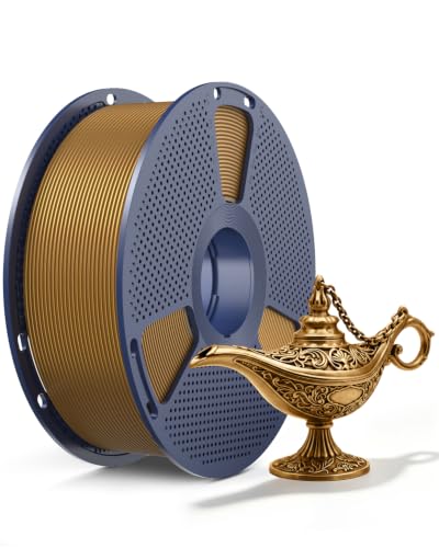 Image of SUNLU Metal PLA Filament 1.75mm Bronze 1KG | Metallic Shiny 3D Printer Filament with Actual Metal Filled, High Gloss Finish, Easy to Print, 2.2lbs Spool for FDM Printers