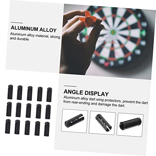 HANABASS Protectores para Dardos de Aleación de Aluminio 15 Piezas miniatura 5