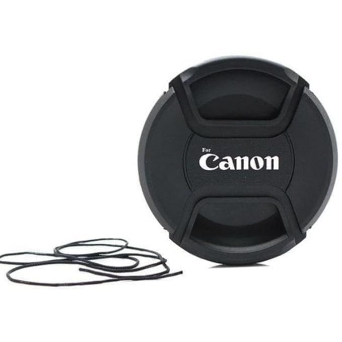 || 58mm Lens Cap for Canon EF-S 18-55mm f/3.5-5.6 is II/STM/f/4-5.6 is STM Lens,Compatible for EOS Rebel T7 T6 T5 T8i T7i T6s T6i T5i T4i T3i T2i T1i SL3 SL2 SL1 4000D & More (58 MM)