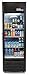 PremiumLevella PRF907DX Glass Door Display Refrigerator 9.0 cu ft Commercial Beverage Cooler Merchandiser With Customizable Lightbox - Black