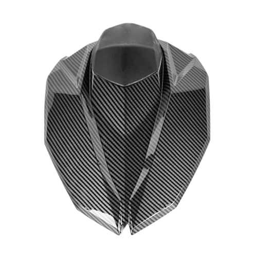 Capot de passager arrière Z800 protège coffre et carénage moto aspect carbone