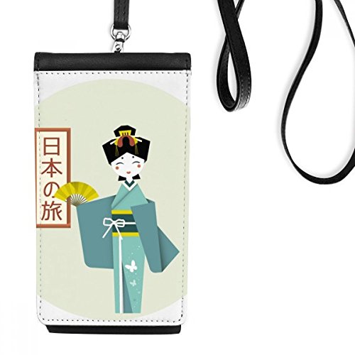 Smartphone Bourse Cadeau Idéal Style Japonais Antique avec Cordon