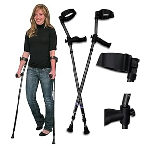 Millennial Medical 7500C Unterarmgehstützen Anthrazit